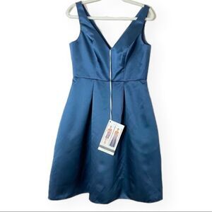 SORELLA VITA Bridesmaids navy dress cocktail Wedding Evening Night Out 8720